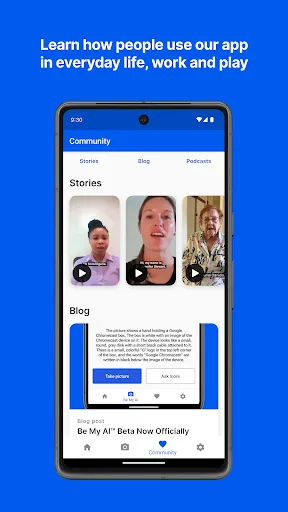 Be My Eyes - Helping the blind | เกม | XWorld