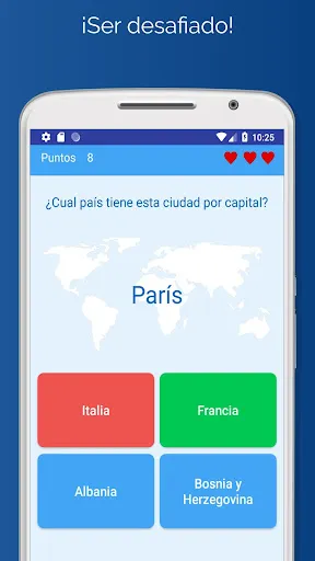 Capitales de países del mundo | juego | XWorld