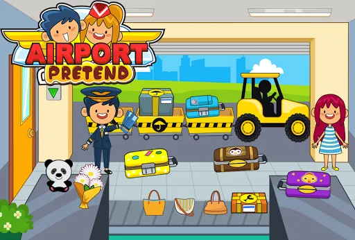 My Pretend Airport Travel Town | Games | XWorld