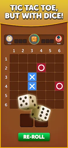 Dice Tac Toe | 游戏 | XWorld