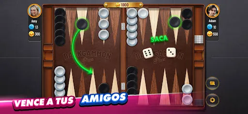 Backgammon Plus: juego de mesa | juego | XWorld