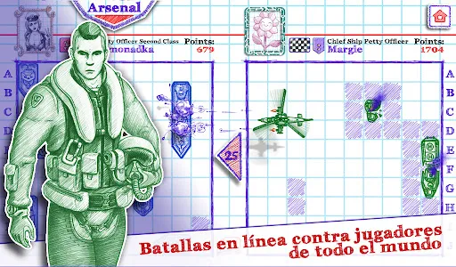 Batalla Naval 2: Barcos | juego | XWorld