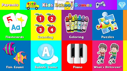 Kids School Games | Games | XWorld