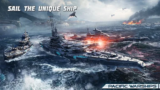 Pacific Warships: Naval PvP | Permainan | XWorld