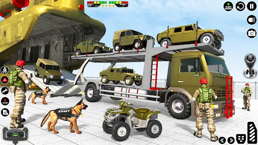 Army Transport Truck Game | juego | XWorld