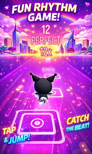 Dance Tiles Kuromi | Jogos | XWorld Dance Tiles Kuromi | Jogos | XWorld