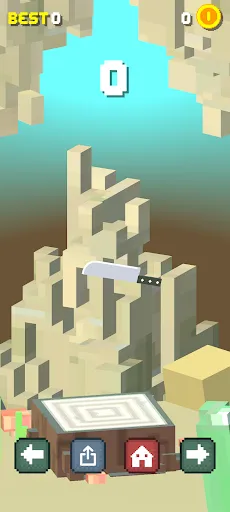 Knife Throw - Board Middle | 游戏 | XWorld