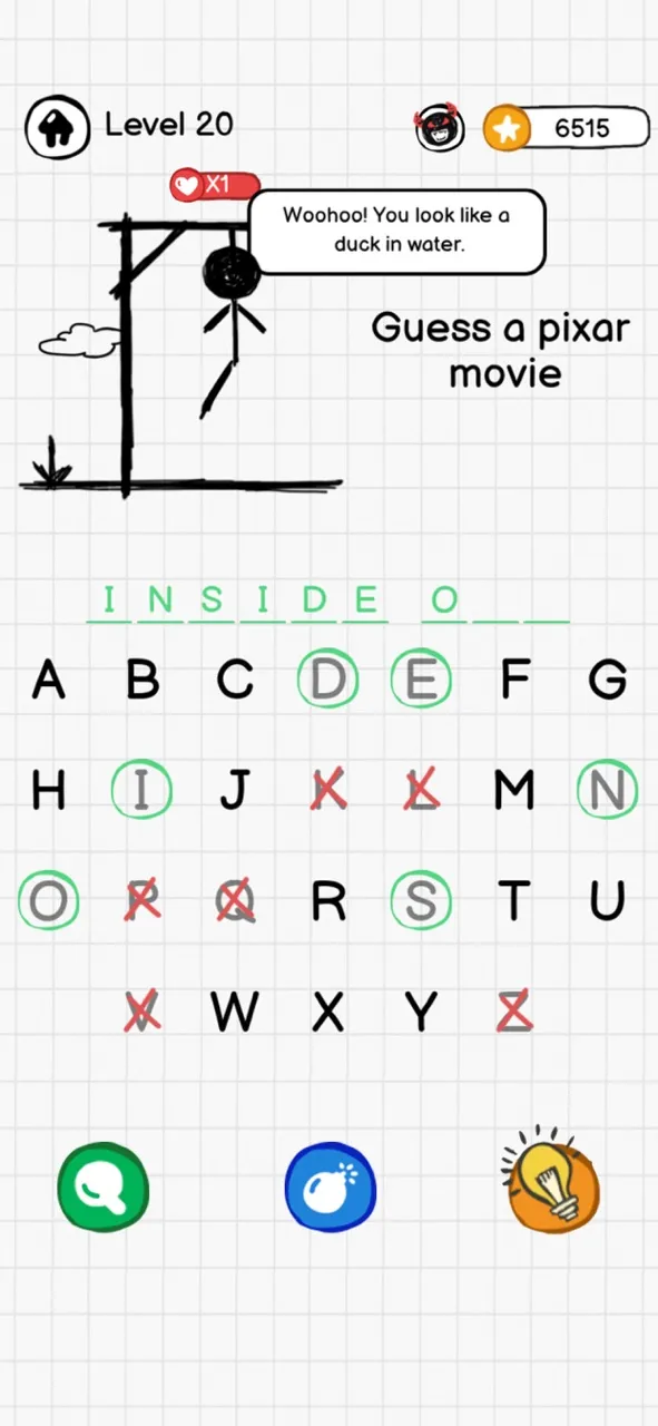 Hangman Words - 2 player games | Games | XWorld