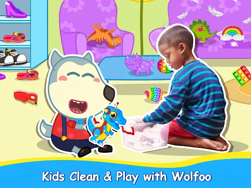 Wolfoo House Cleanup Life | Игры | XWorld