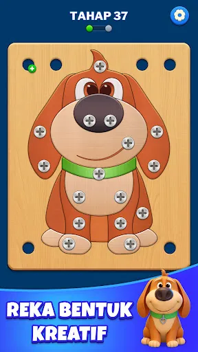 Teka-teki Skru - Nat dan Bolt | Permainan | XWorld