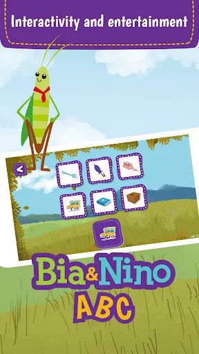 ABC Bia&Nino: Kids First words | Games | XWorld