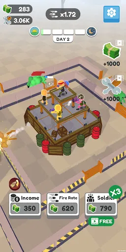 Defend City Merge Shoot Idle | เกม | XWorld