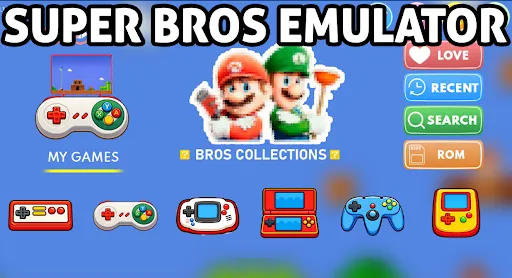 Super Bros Emulator - Retro | Jogos | XWorld