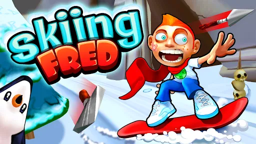 Skiing Fred | Games | XWorld