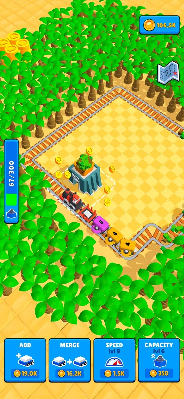 Train Miner: Keretapi Idle | Permainan | XWorld