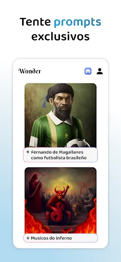 Wonder - AI Art Generator | Jogos | XWorld