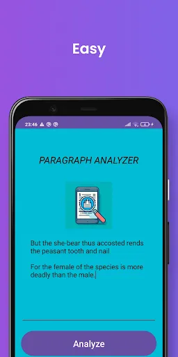 Paragraph Analyzer | juego | XWorld