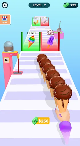 Ice Cream Stack Runner Games | juego | XWorld