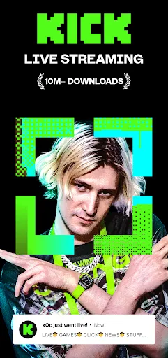 KICK: Live Streaming | Игры | XWorld KICK: Live Streaming | Игры | XWorld