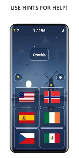 Flag quiz - Country flags | Games | XWorld