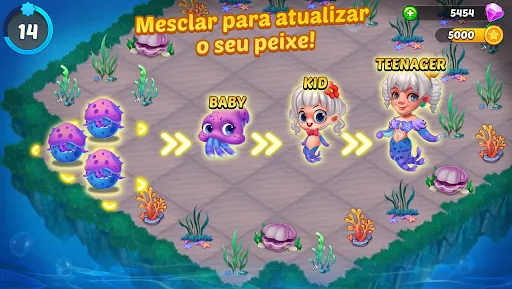 Merge Mermaids-magic puzzles | Jogos | XWorld