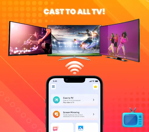 Transmitir tela para tv app | Jogos | XWorld