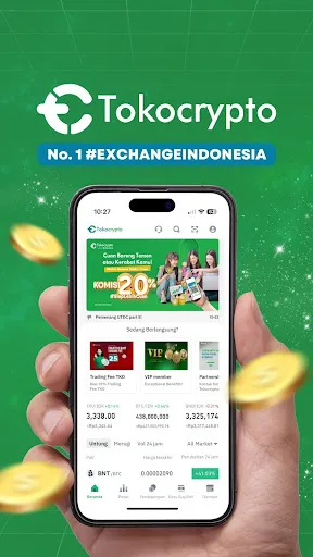 Tokocrypto-Beli Bitcoin Crypto | Permainan | XWorld