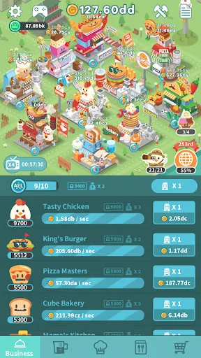 Foodpia tycoon - restaurant | Games | XWorld