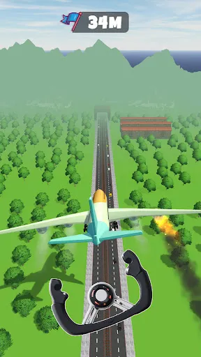 Sling Plane 3D - Sky Crash Jet | Permainan | XWorld