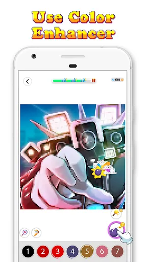 Pixel By Color: Art Puzzle | Games | XWorld