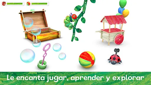 Mi pequeña oruga glotona | juego | XWorld