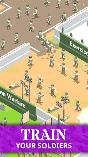 Idle Army Base: Tycoon Game | juego | XWorld