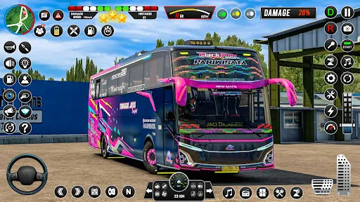 sim mengemudi bus game bus 3d | Jogos | XWorld