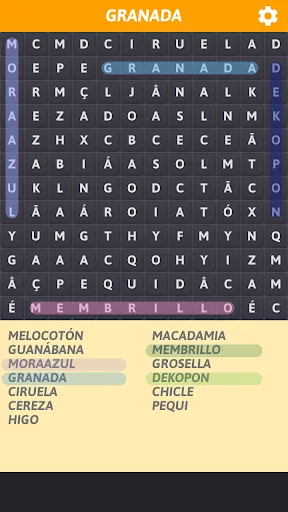 Sopa de Letras de Frutas | juego | XWorld