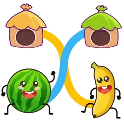 XWorld | Save the Fruit: Draw to Home