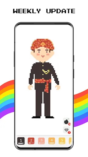 Pixel Paint - Coloring Book | Permainan | XWorld