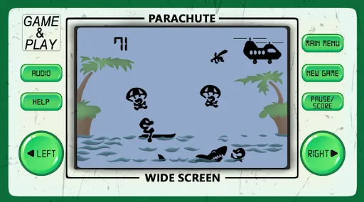 PARACHUTE: 80s arcade games | Games | XWorld