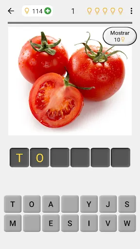 Frutas y verduras - Fotos-Quiz | juego | XWorld