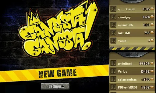 Gangsta Gangsta! | Permainan | XWorld