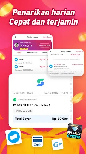 Cashzine - Baca penghasil uang | Permainan | XWorld