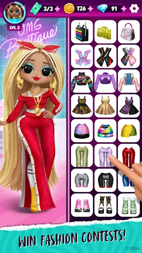 LOL Surprise! OMG Fashion Club | juego | XWorld