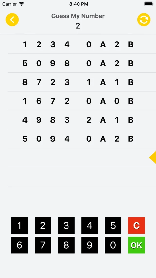 Guess Number - 1A2B | Games | XWorld