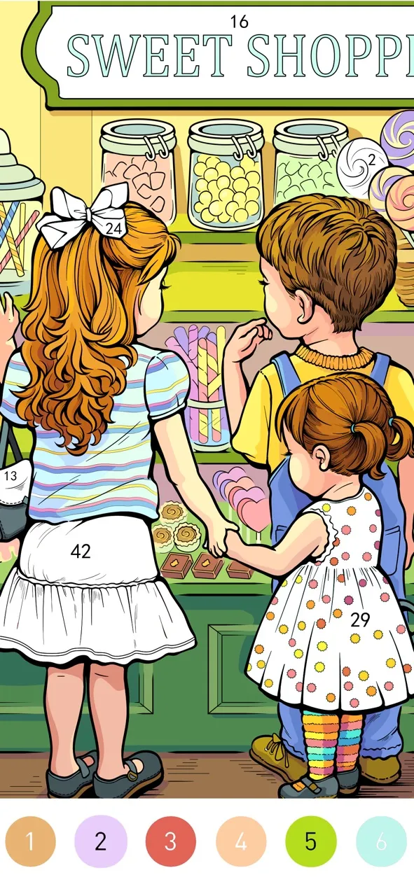 Granny Color By Number Game | Игры | XWorld