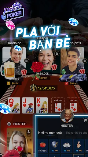 Poker khuôn mặt -Video Poker | Games | XWorld