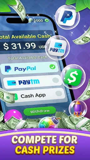 Bubble Shooter: Pop Cash Prize | Games | XWorld