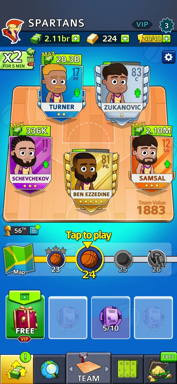 Idle Five - Basketball Manager | Games | XWorld