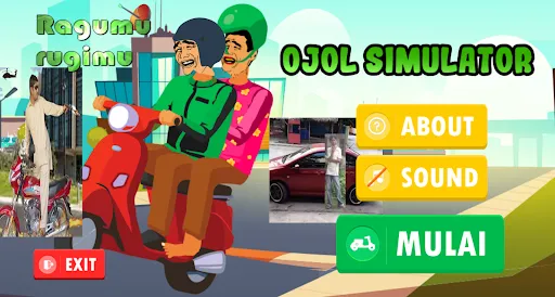 Ojol Simulator Kocak | Permainan | XWorld