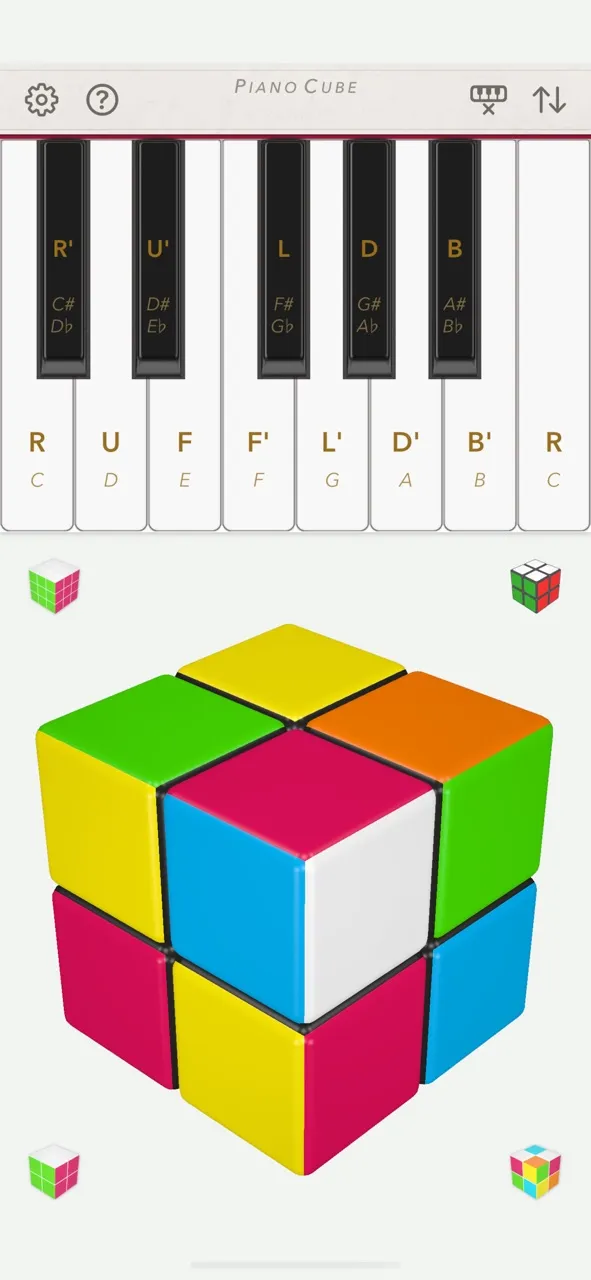 Piano Cube ! | เกม | XWorld