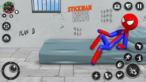 Spider Stick Hero Prison Break | Games | XWorld