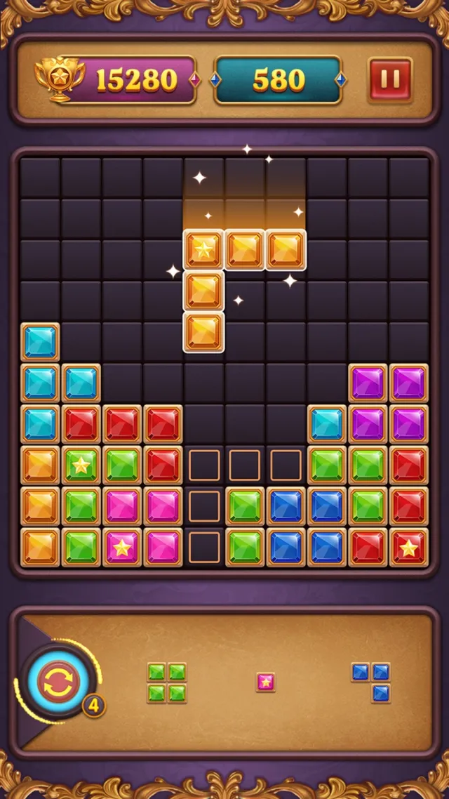 Block Puzzle: เพชรระเบิดดาว | เกม | XWorld